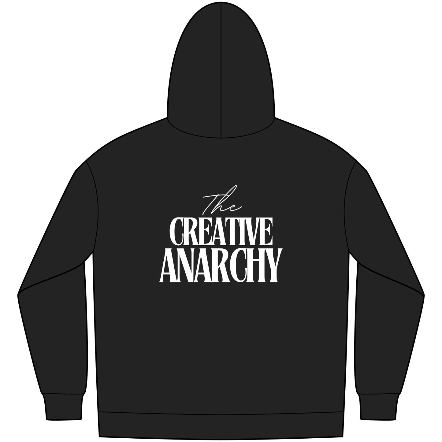 Creative Anarchy Hoodie -Black