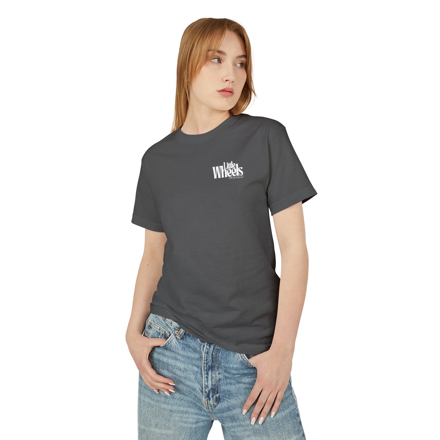 Copy of Project Nine Graphic Tee — Minimalist Back Logo Cotton T-Shirt